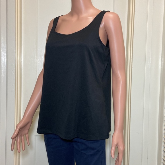 Large Black Susan Graver Essentials Sleeveless Shirt / Tank Top - Picture 2 of 12